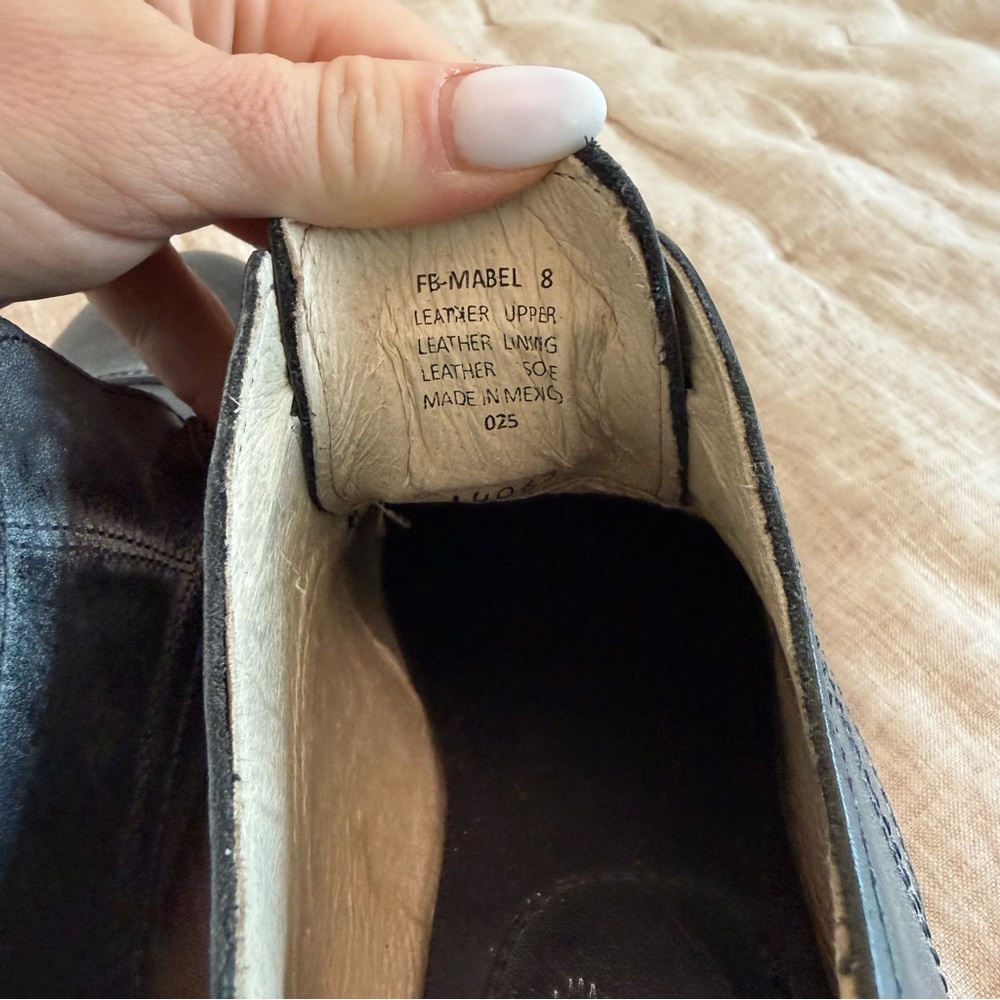 Freebird by Steven Black Leather Low Heel Loafers - Picture 8 of 10